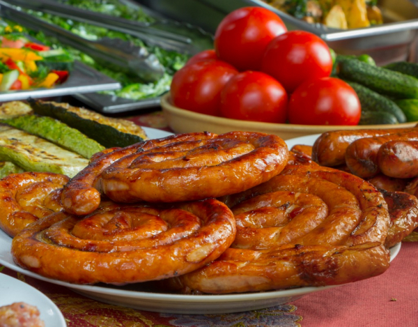 Breakfast Spiral Sausage